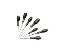 Stanley Jeu de tournevis Fatmax 065438 – Parallèle, Évasé, Cruciforme, Pozidriv – 7 pièces