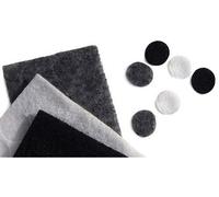 065504 Fixations pour Micro Autocollantes avec Couverture EN TISSUS pack de 30+30