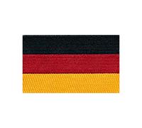 0674 Mini écusson thermocollant Motif drapeau de l'Allemagne Berlin 30 x 20 mm