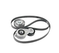 06H903137C Compatible avec Audi A4 B8 S4 A5 S5 Q5 : kit de tendeur de courroie d'alternateur, amortisseur et poulie de renvoi (référence EA888, 1.8 et 2.0), 06H903133G et 06H903341D