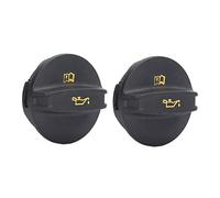 06K103485A, 2 Pièces Bouchon de Joint d'huile OEM qualité ABS Noir pour Moteurs CC 1.8L 2.0L 2012-2017