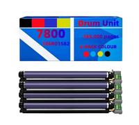 06R01582 Tambour 4 pièces 145 000 Pages avec Puce Compatible avec Les imprimantes Xerox Phaser 7800, 7800DN, 7800GX
