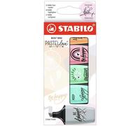 [07/05-29-10] STABILO Surligneur BOSS MINI Pastellove 2.0,étui carton de 5