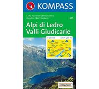 071 alpi di ledro - valli giudicarie - 1:50 000 - Collectif - Kompass Karten - Atlas / carte