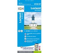 IGN 0720ET Lorient - Île de Groix