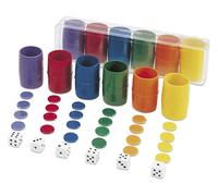 074/6 Accessoires Jeu Des Petits Chevaux- Jeu De L'Oie 6 Joueurs