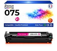 075 CRG075 6363C002 Toner Magenta Compatible pour Canon i-SENSYS LBP-646Cdw LBP-647Cdw MF660 MF664Cdw MF667Cdw imageCLASS LBP-646Cdw avec Puce Haute capacité 2500 Pages