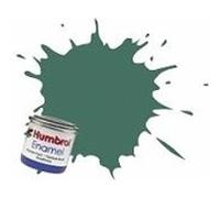AB Gee Humbrol 14ml No. 1 Tinlet Enamel Paint 76 (Uniform Green Matt)