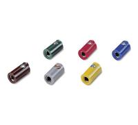 07725 Manchons, Diamètre 2.6 Mm Sans Trou Transversal Rouge-Générique