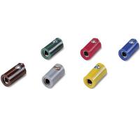 07725 Manchons, Diamètre 2.6 Mm Sans Trou Transversal Rouge-Générique