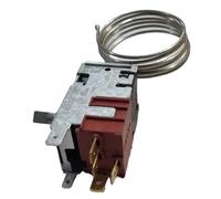 077B6208, Compatible for Danfoss, Thermostat de réfrigérateur à quatre broches, contrôle de température Commercial à porte simple et Double porte