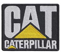 079A - Ecusson Patch Brodé Thermocollant - 7,6 cm x 6,5 cm - Engin de Chantier Tracteur Machine