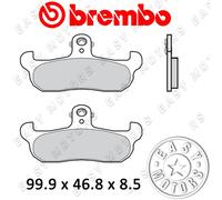 07BB09.07 Paire De Plaquettes De Frein Brembo Avant Aprilia AF1 125 86