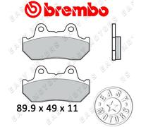 07HO10.10 CP PASTILLES BREMBO POSTÉRIEURES HONDA GL GOLDWING SE 1500 88