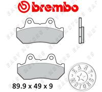 07HO18.07 CP Plaquettes De Frein BREMBO Avant Pour Honda CX E 650 83>