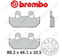 07HO35.09 CP Plaquettes De Frein Brembo Avant Honda GL Goldwing SE 1500 1988