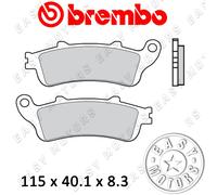 07HO43.SP CP Plaquettes BREMBO Arrière Honda XLV Varadero Voyage ABS 1000 04>