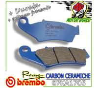 07KA1705 Plaquettes Brembo Carbone Avant Yamaha WR F 400 1999 - 2002