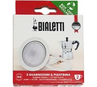 Bialetti Kit joints et filtre 0800032 – 3 joints + filtre pour cafetière aluminium 2 tasses