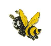 0802 Pin's en métal Motif Maya l'abeille