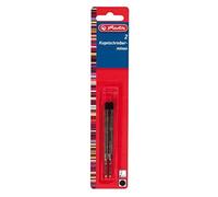 Herlitz Recharges pour stylo-bille Noir – Lot de 2