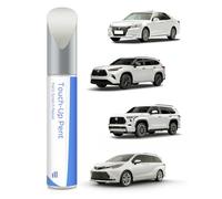 089 Wind Chill Pearl Tricoat Stylo de retouche pour Toyota - Correspondance exacte des éclats et des Rayures