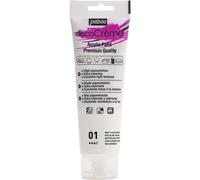 [089001] Pébéo Tube 120ml Peinture Acrylique Décocrème Mat BLANC NUAGE