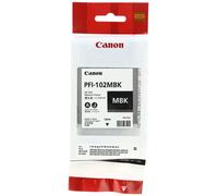 Canon Cartouche d'encre PFI-102MBK Noir mat authentique (TVA incluse)