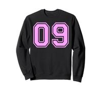 09 Number Nine Sports Varsity College Girl Matching Sweatshirt
