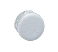 092003 Boîte de dérivation ronde Plexo Ø70mm hauteur 45mm - 4 entrées - blanc RAL 9010 Legrand