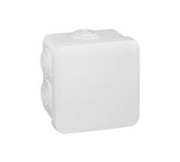 Legrand Boîte de dérivation Plexo 092013 carrée 80x80x45 mm 7 entrées Blanc RAL 9010