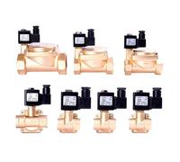 0927 Series Electric Solenoid Valve Normally Closed Brass Pilot Diaphragm Type 16kg High Pressure Water Valves 12V 24V 220V(NBR-SEAL_12VDC_CLOSED)
