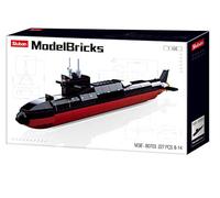 094 Strategic Submarine 1:450, Noir/Transparent