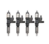 095000-5471 4PCS Diesel Common Rail Fuel Injector Compatible For Isuzu NPR NPR-HD 4.8L 5.2L 2001 2002 2003-2007 0950005471 095000 5471