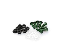 0956 - lot de vis en aluminium et décrous pour installation de pare-brise compatible avec universal universal COULEUR GREEN