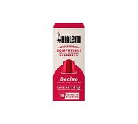 Bialetti Capsules de café compatibles Nespresso® Deciso 10 capsules