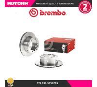 09847510 Paire De Disques De Frein Arrière (MARQUE-BREMBO)