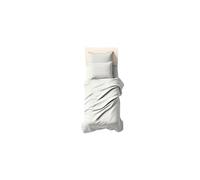 0Bed Drap de Dessus pour lit 1 Place Maxi una Piazza Maxi Blanc
