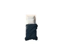 0Bed Drap de Dessus pour lit 1 Place Maxi una Piazza Maxi Bleu