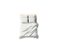 0Bed Drap de Dessus pour lit Double Maxi cm. 260x290 Blanc