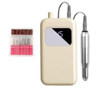 0Electric Nail File, 45 Speed Precise Gel Remover, Safe Efficient Nail Care, Electric Trimmer Manicure Tool for Beginners Professionals Mother Girlfriend Salon Home Travel, 4.72x2.56 Inches