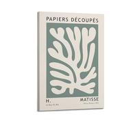 0henri Matisse Découpes Vintage Abstrait Art Mural Impression Matisse Coloré Poster Berggruen Cie Papiers Decoupes Vert Botanique Art Mural Art Mural pour Décoration de Chambre Poster Peinture