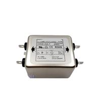 0P7BR328B Filtre de Puissance antiparasite CW4E L2 10 A 220 V monophasé 30 AC(CW4E -20A -T Single Stage Filter)