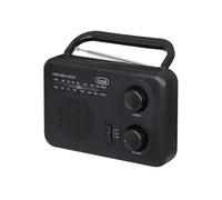 Trevi 0RA7F6400 Radio portable Analogique Noir Noir
