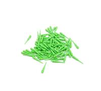0XBIT Flechettes pour Cible Electronique, 200 Pièces Flechette Pointe Plastique, Flechette Electronique, Embout de Remplacement Pointe Fléchette Souple, Flechettes pour Cible Electronique, Vert