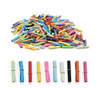 0XBIT Petits Messages Rouleaux, 350 Pièces Message Dans Bouteille, Couleur Aléatoire, Souhaitant Défiler Papier avec Mini Anneau Métal, pour Les Rouleaux de Papierde Bricolage Cadeaux