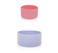 0XBIT Protection de Bouteille d'Eau, 2 Pièces Manchon de Protection Silicone pour Gourdes et Tasses Thermos