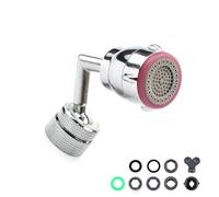 0XBIT Rallonge Robinet Multifonction, Rallonge Robinet Cuisine 720°, Aérateur Robinet avec 2 Modes de Pulvérisation, Filtre Robinet pour Cuisine, Salle de Bain