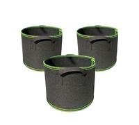 0XBIT Sac de Plantation, 3 Pièces Sac Plantation Pomme de Terre, Tissu Non Tissé Sac Plantation 18,9 L, Sac Pomme de Terre avec Poignées, pour Pommes de Terre, Tomates et Autres Plantes