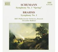 シューマン:交響曲第1番「春」/ブラームス:交響曲第1番(ベルギー放送フィル/ラハバリ)
